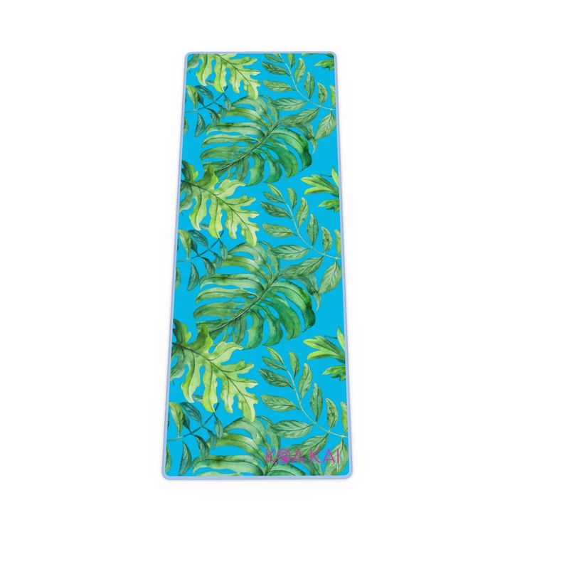Blue Olivia Yoga Mat